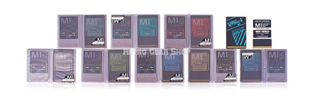 Korg M1 Cards Front