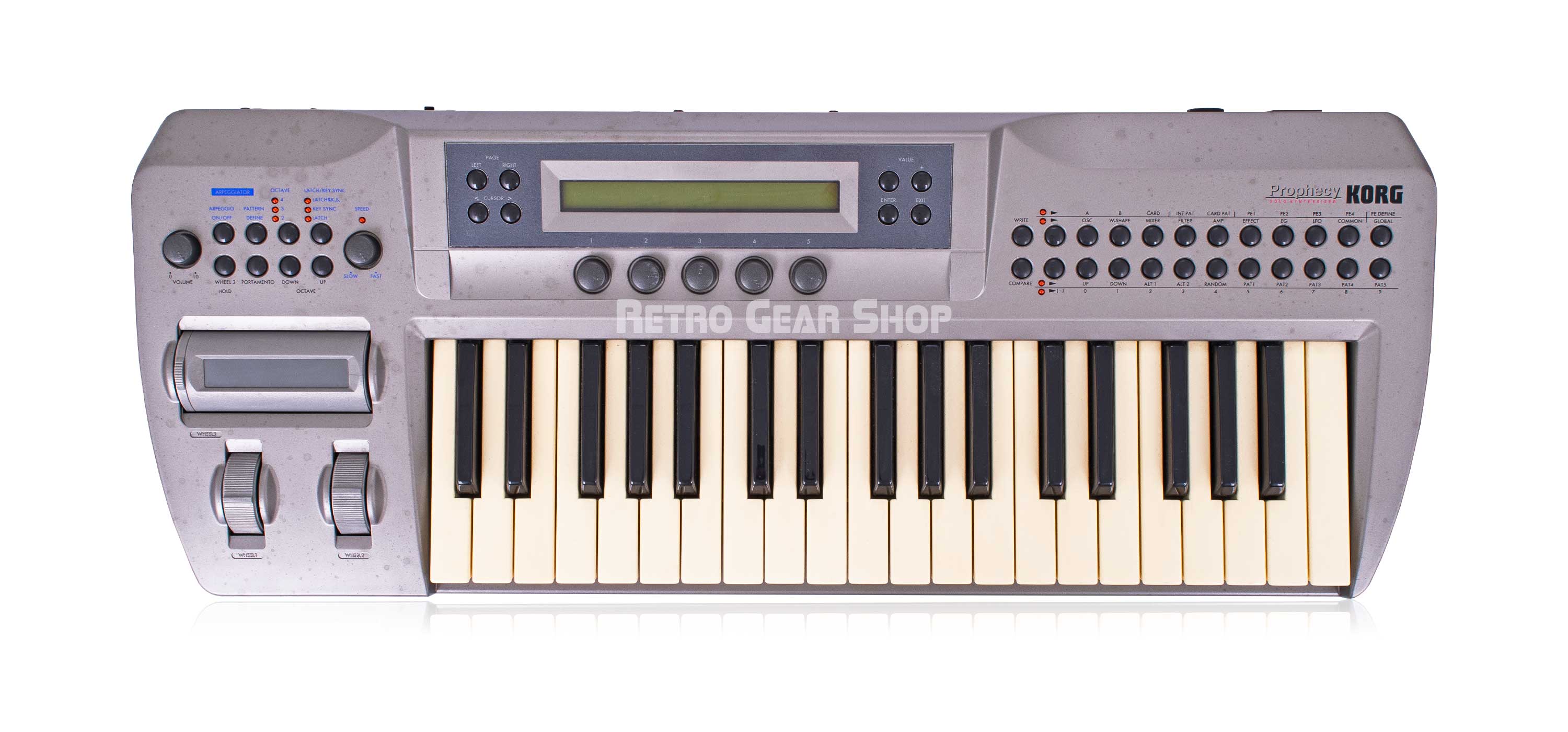 Korg Prophecy Monosynth Monophonic Synthesizer Keyboard Synth