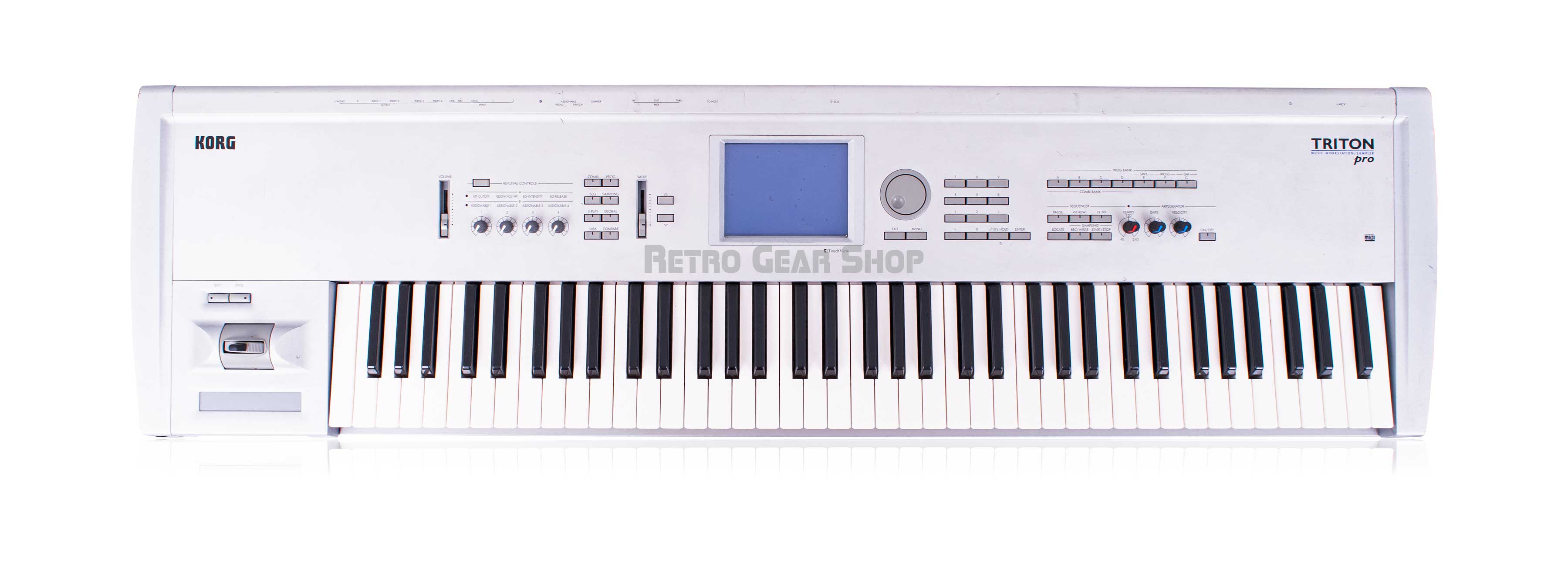 Korg Triton Pro Synth 76-Key Keyboard Synthesizer Vintage
