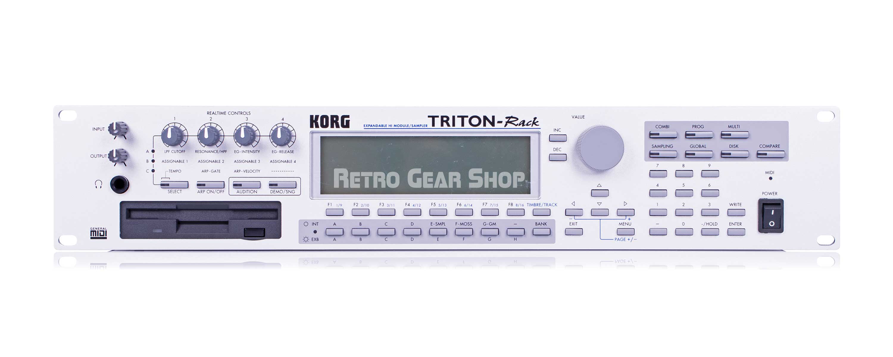 Korg Triton Rack NOS New in Box Rackmount 60-Voice Polyphonic