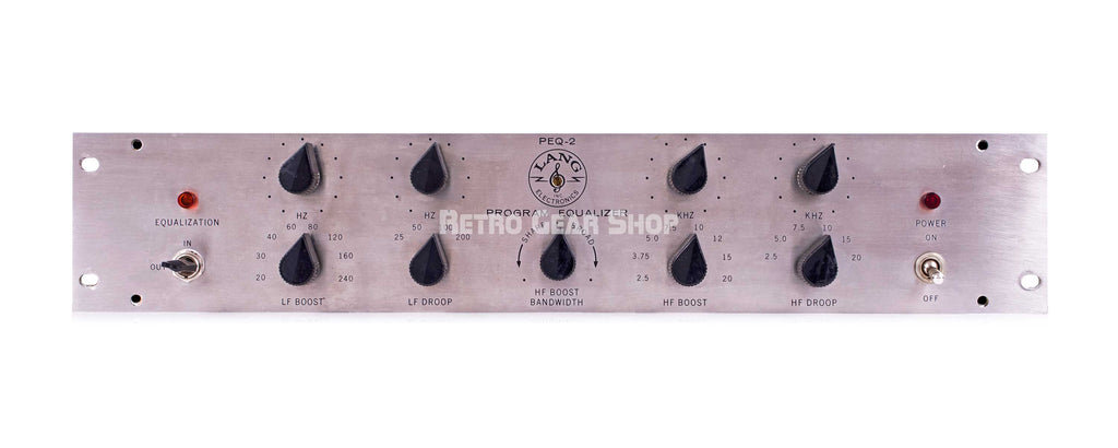 Lang Electronics Inc PEQ-2 Front