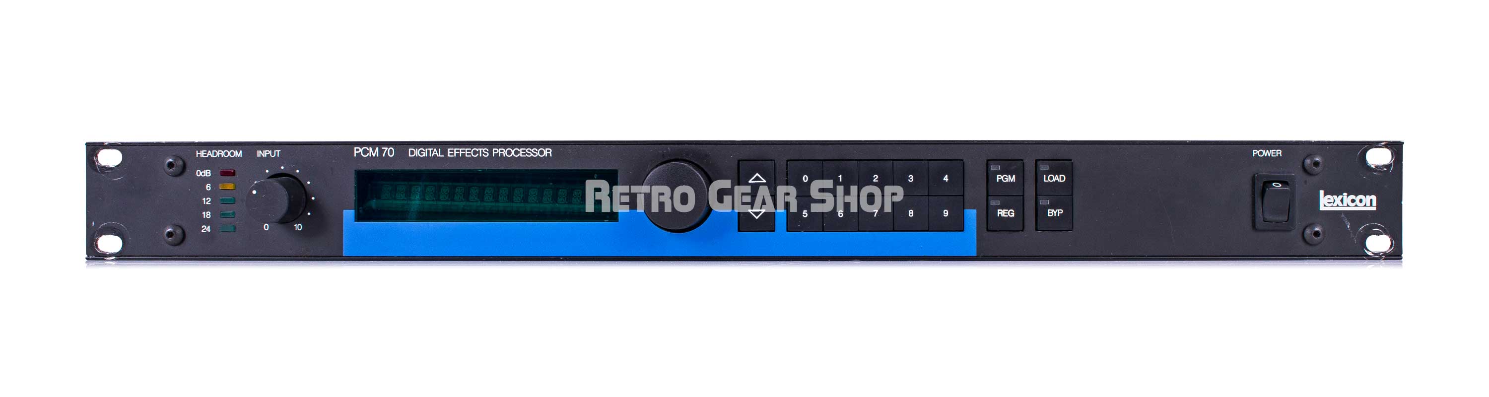 Lexicon PCM 70 Digital Effects Processor Vintage Rack Effect