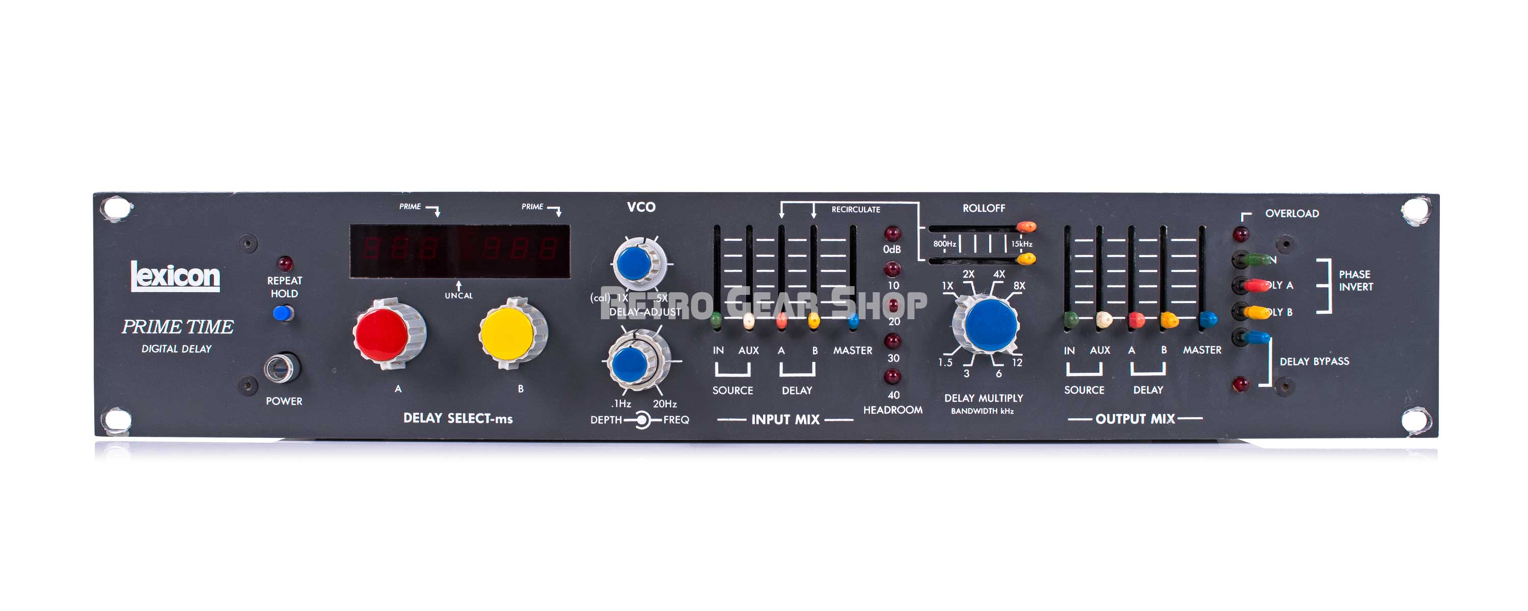 Lexicon Prime Time Digital Delay Model 93 Vintage Rack Effect