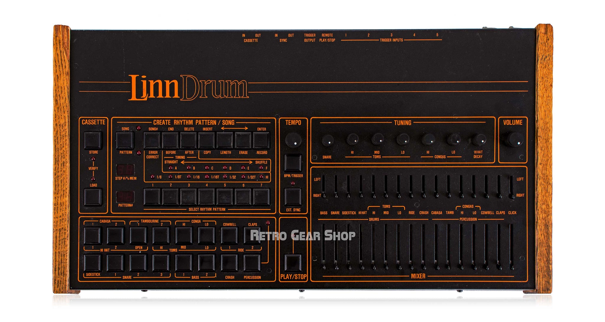 LinnDrum LM2 Drum Machine LM-2 Polyphonic Vintage Rare – Retro Gear Shop
