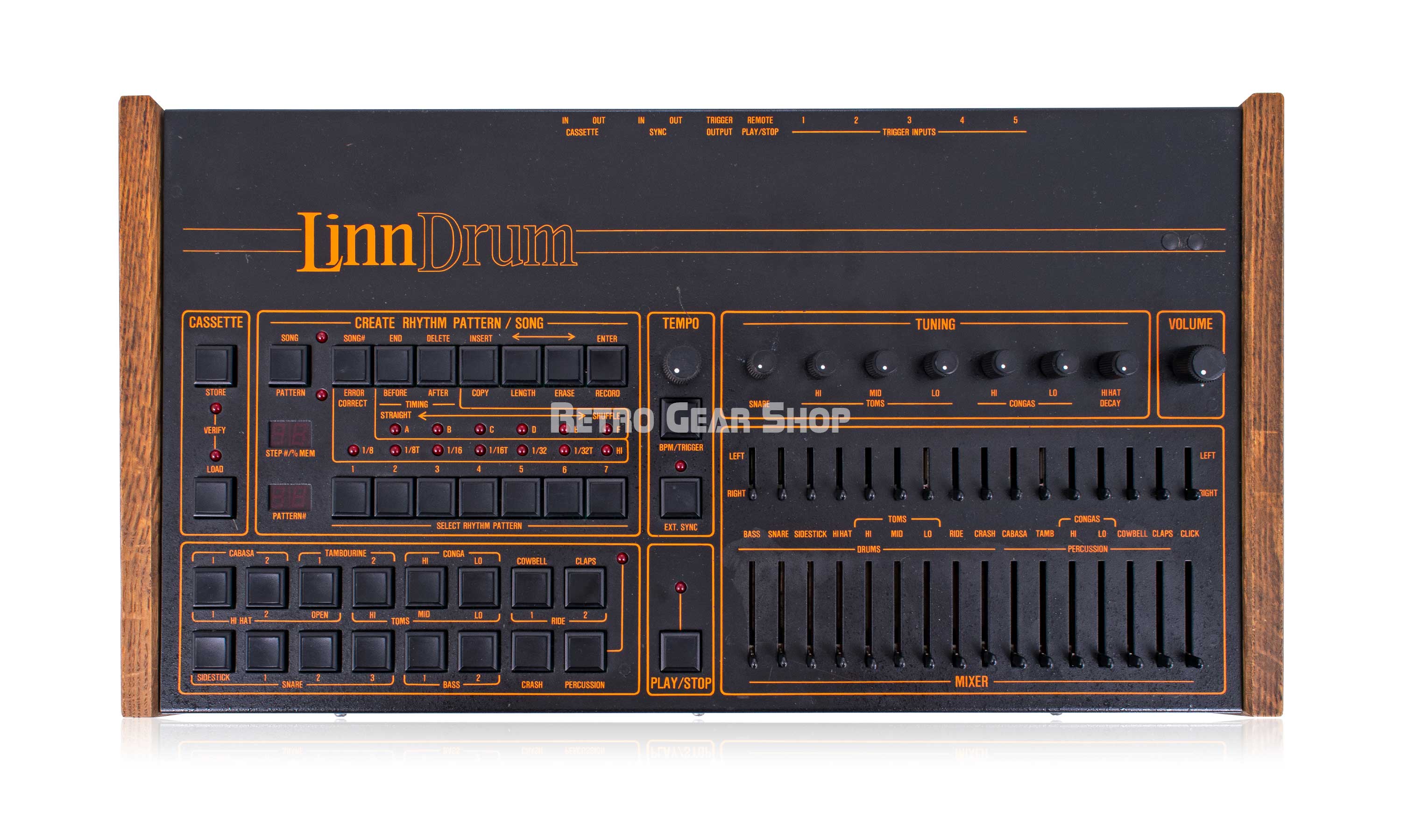 ドラムマシン Linn Drum LM-2 ジャンク Linn Electronics Linndrum LM2 Digital Drum Machine Vintage Rare