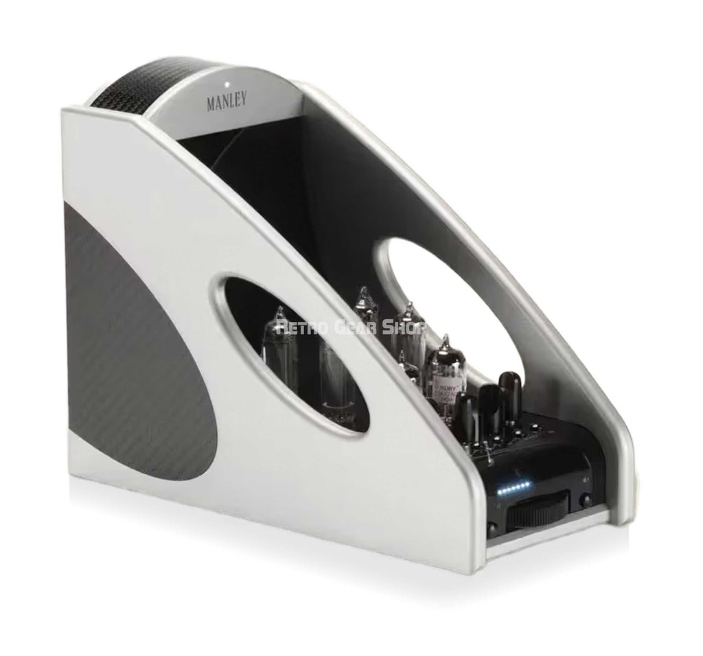 Manley Laboratories Absolute Headphone Amplifier Silver Front