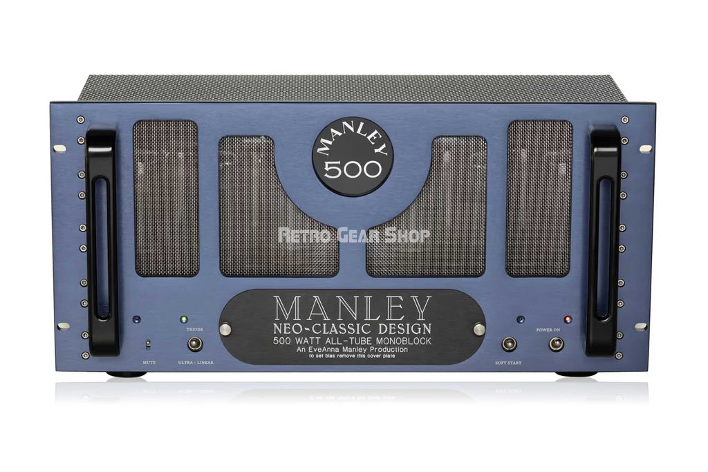 Manley Laboratories Neo-Classic Monoblock Power Amplifier 500W Front