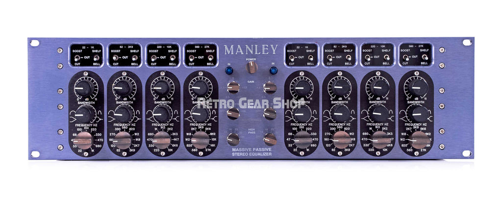 Manley Massive Passive Mastering Edition Front