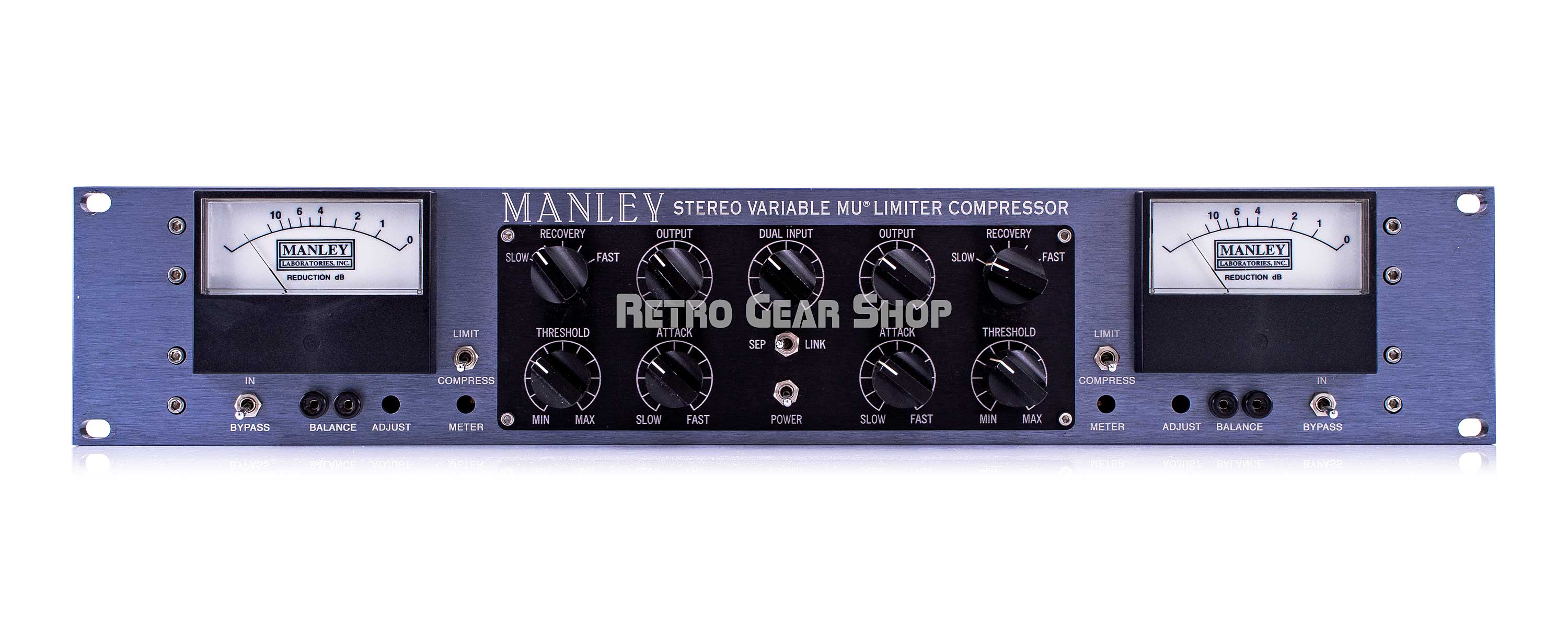 Manley Variable Mu Stereo Compressor Limiter Vintage Rare– Retro