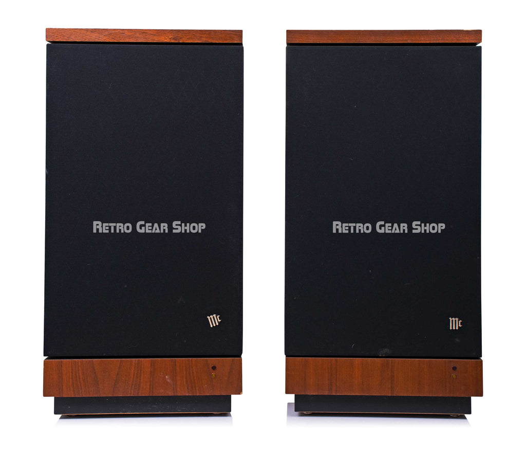 Mcintosh XR5 Vintage Speaker Pair 8Ω Front