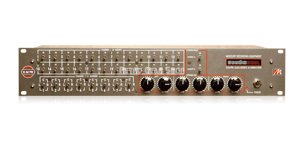 Mercury SS242 PRO Front
