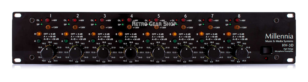 Millennia HV-3D Front