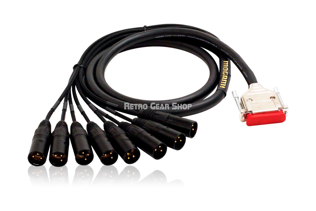 Mogami DB25 - XLRM 15 ft Cable