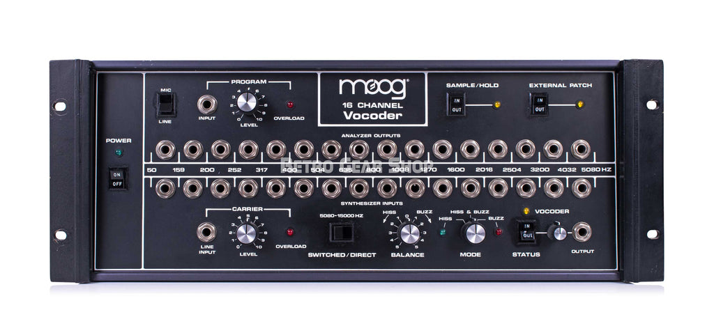 Moog Bode Vocoder Vintage Front