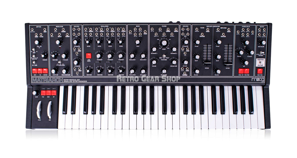 Moog Matriarch Top