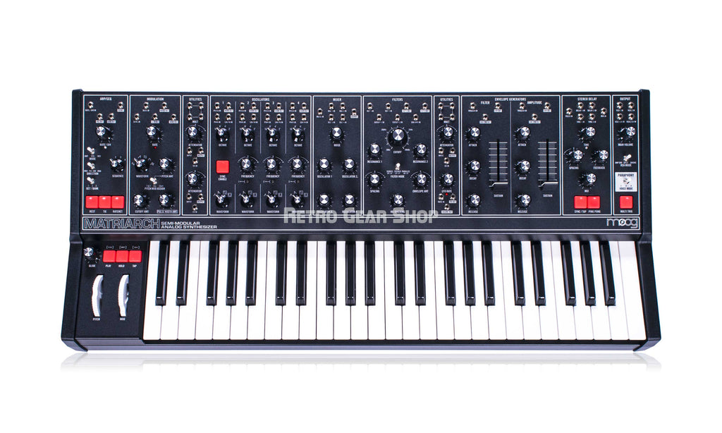 Moog Matriarch Top