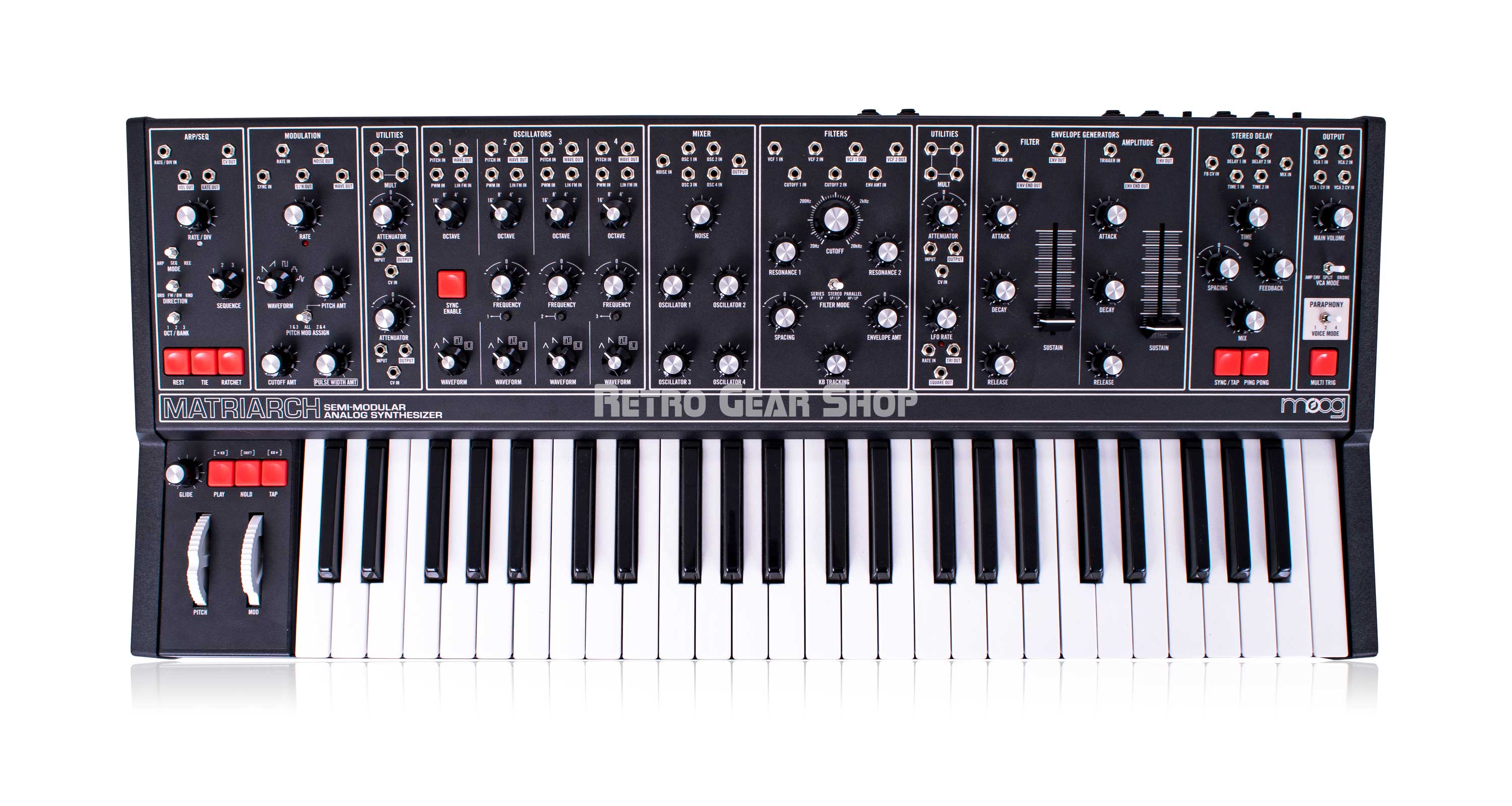 Moog Matriarch Limited Edition Dark Semi-Modular Analog Keyboard