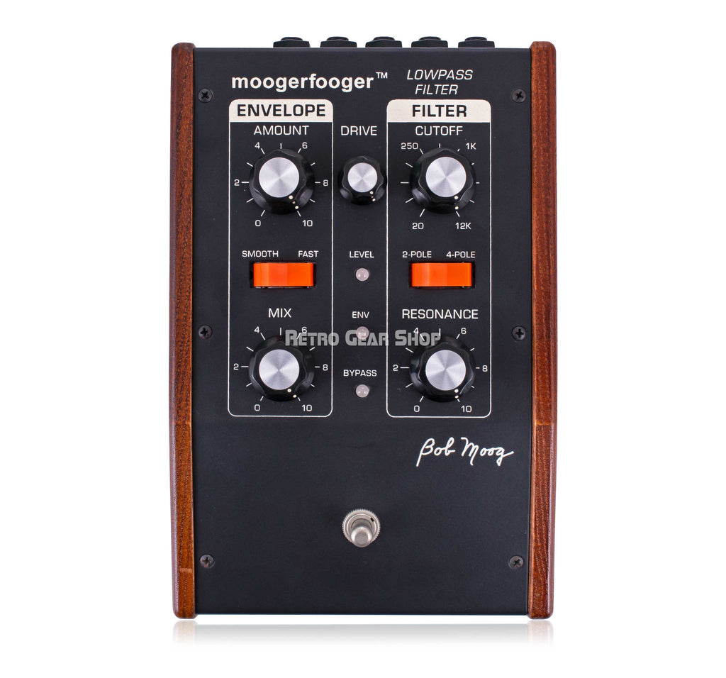 Moog Moogerfooger MF-101 Lowpass Filter Effect Pedal Big Briar Signed– Retro Gear Shop