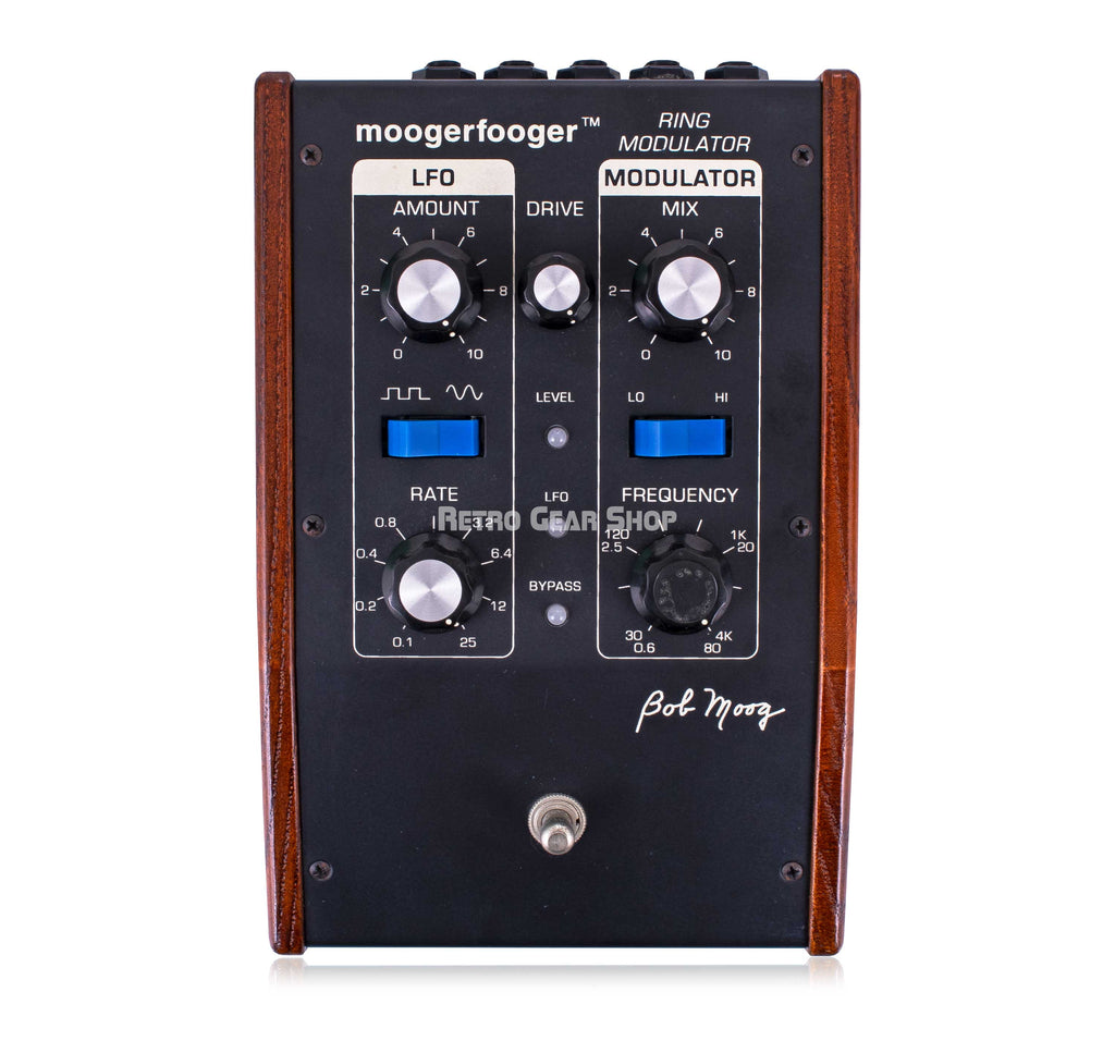 Moog Moogerfooger MF-102 Ring Modulator Effect Pedal Big Briar Signed Bob Moog