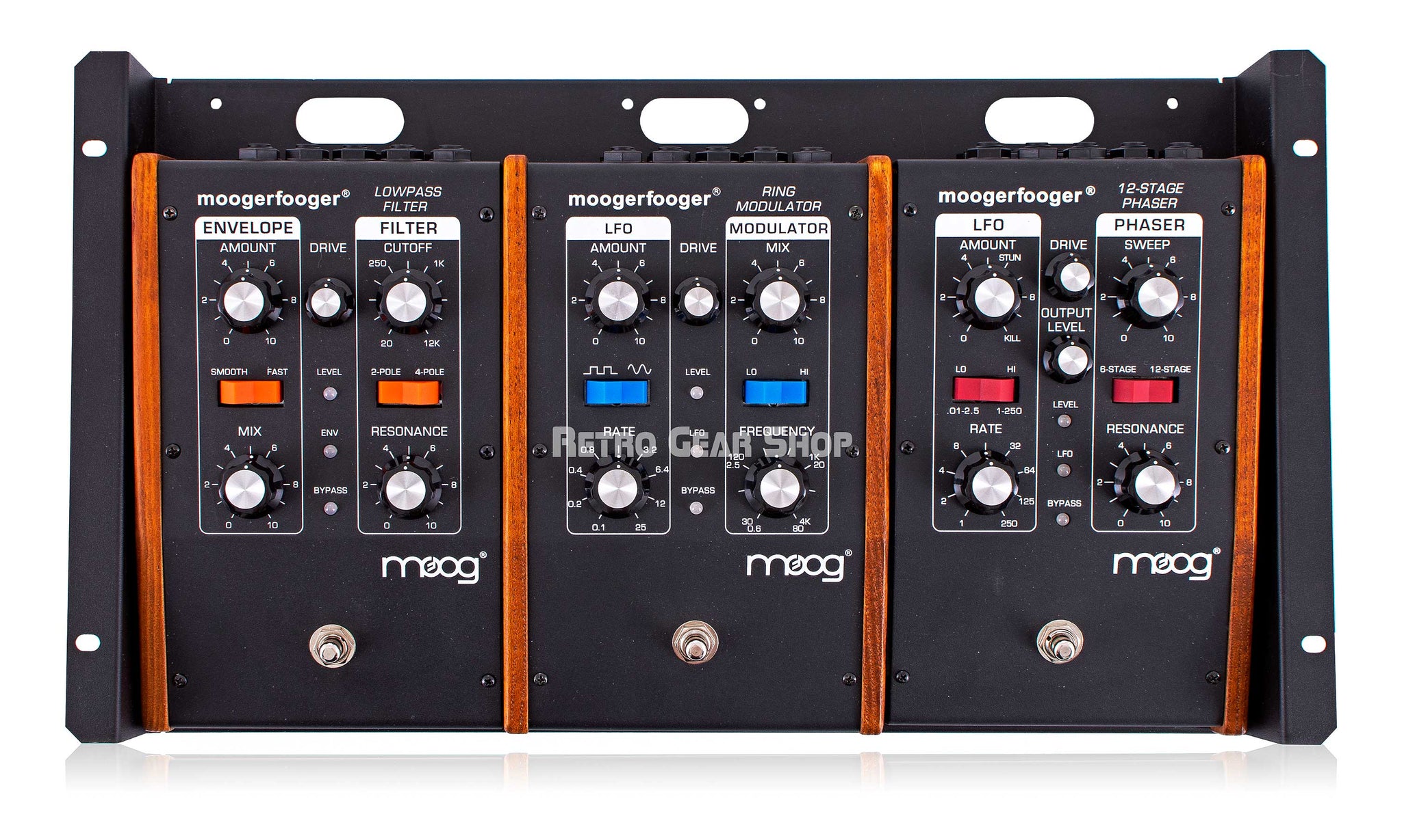 Moog Moogerfooger MF101 MF102 MF103 Ring Modulator Stage Phaser 