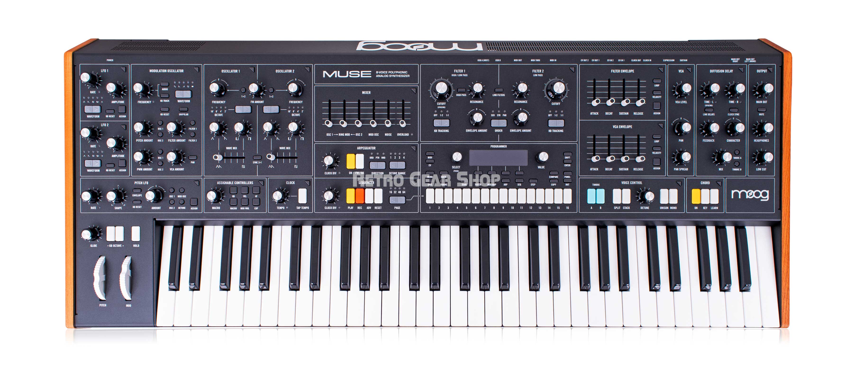 鍵盤楽器 Moog Sound Studio MOOG Muse 8-voice analog synthesizer 送料無料 | Sound House