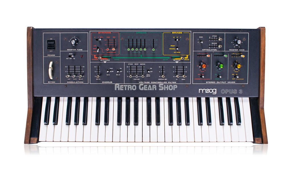 Moog Opus 3 Vintage Top