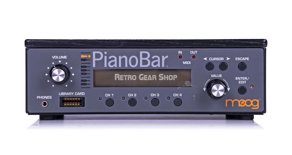 Moog Piano Bar Front
