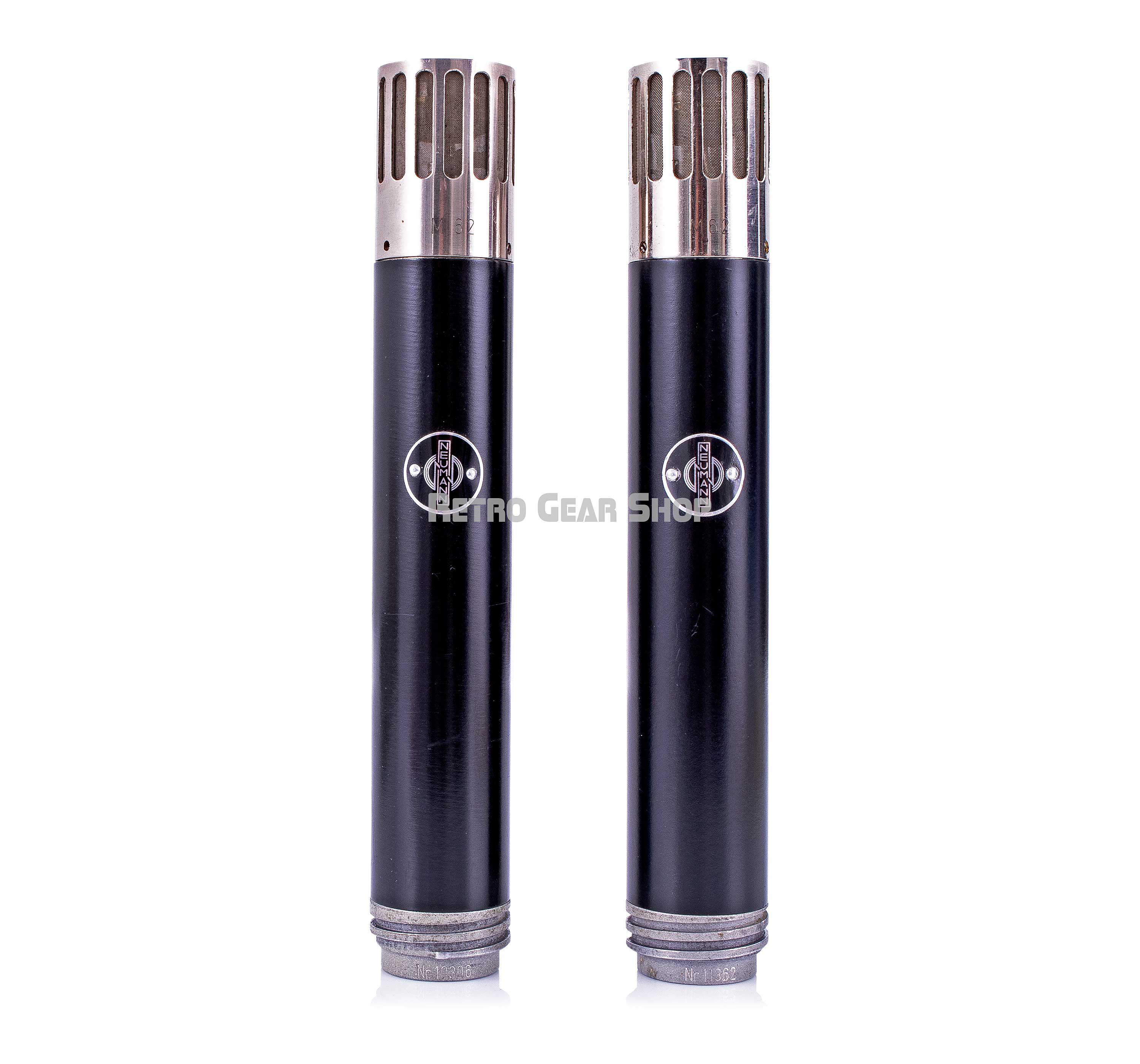 Neumann LH61 ペア Neumann M582 Pair with M62 Capsules Microphone Tube Mic Vintage