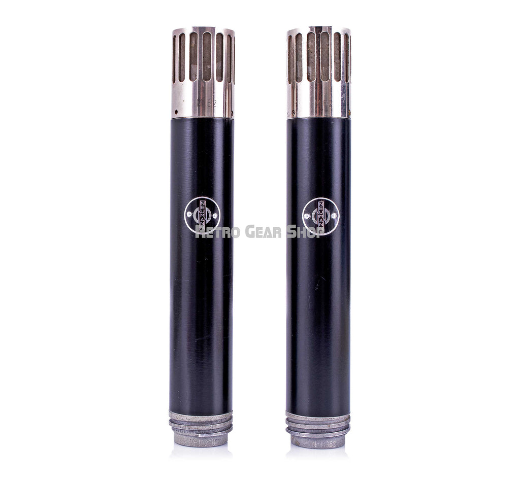 Neumann M582 Pair with M62 Capsules Front