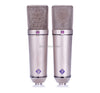 Neumann U87 Vintage Pair Front