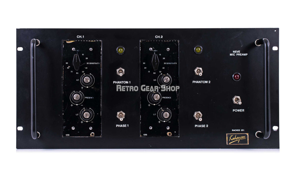 Neve 1055 Vintage Front