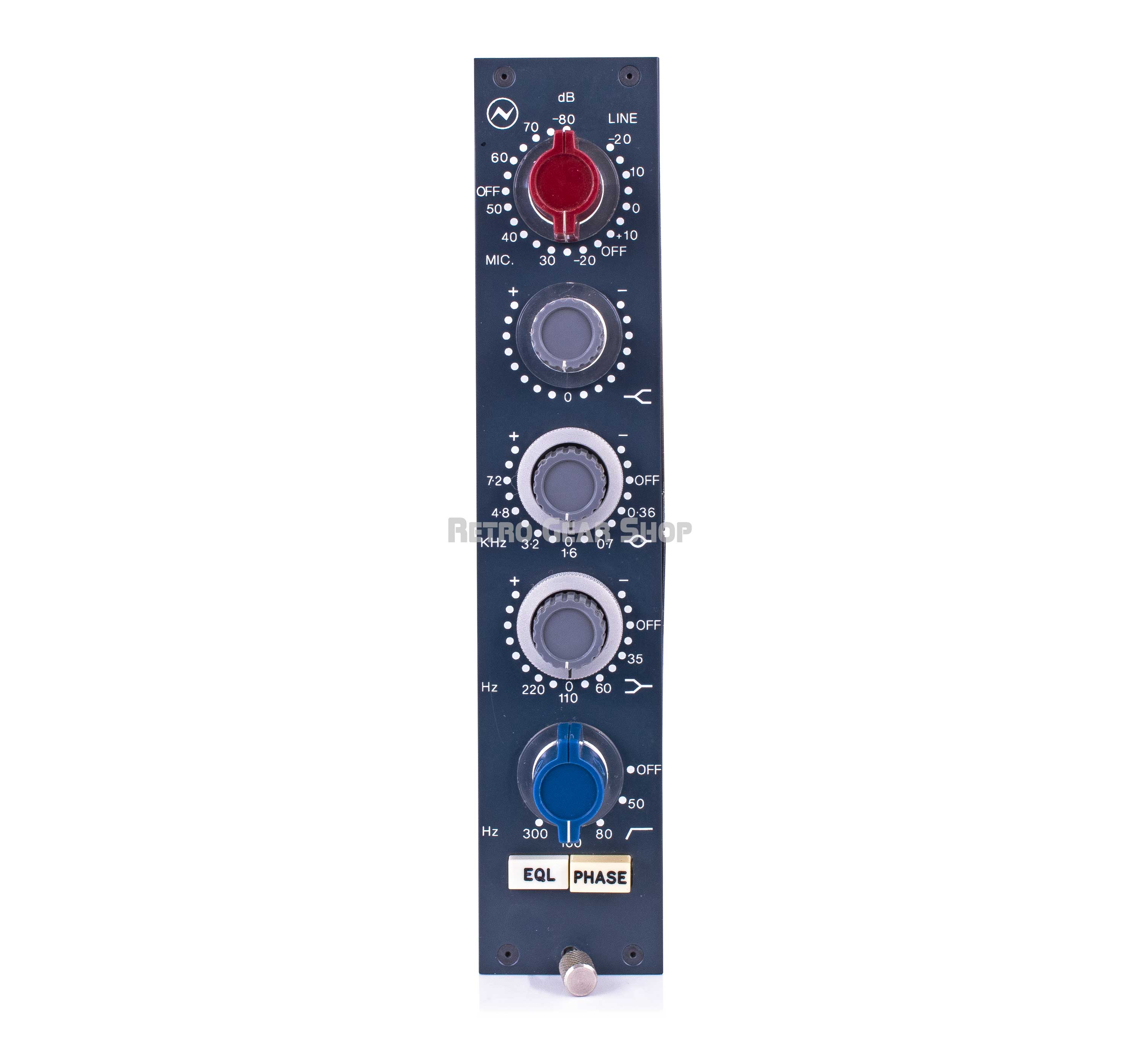 AMS Neve 1073 CV Microphone Preamp / EQ Vertical #2710-8– Retro