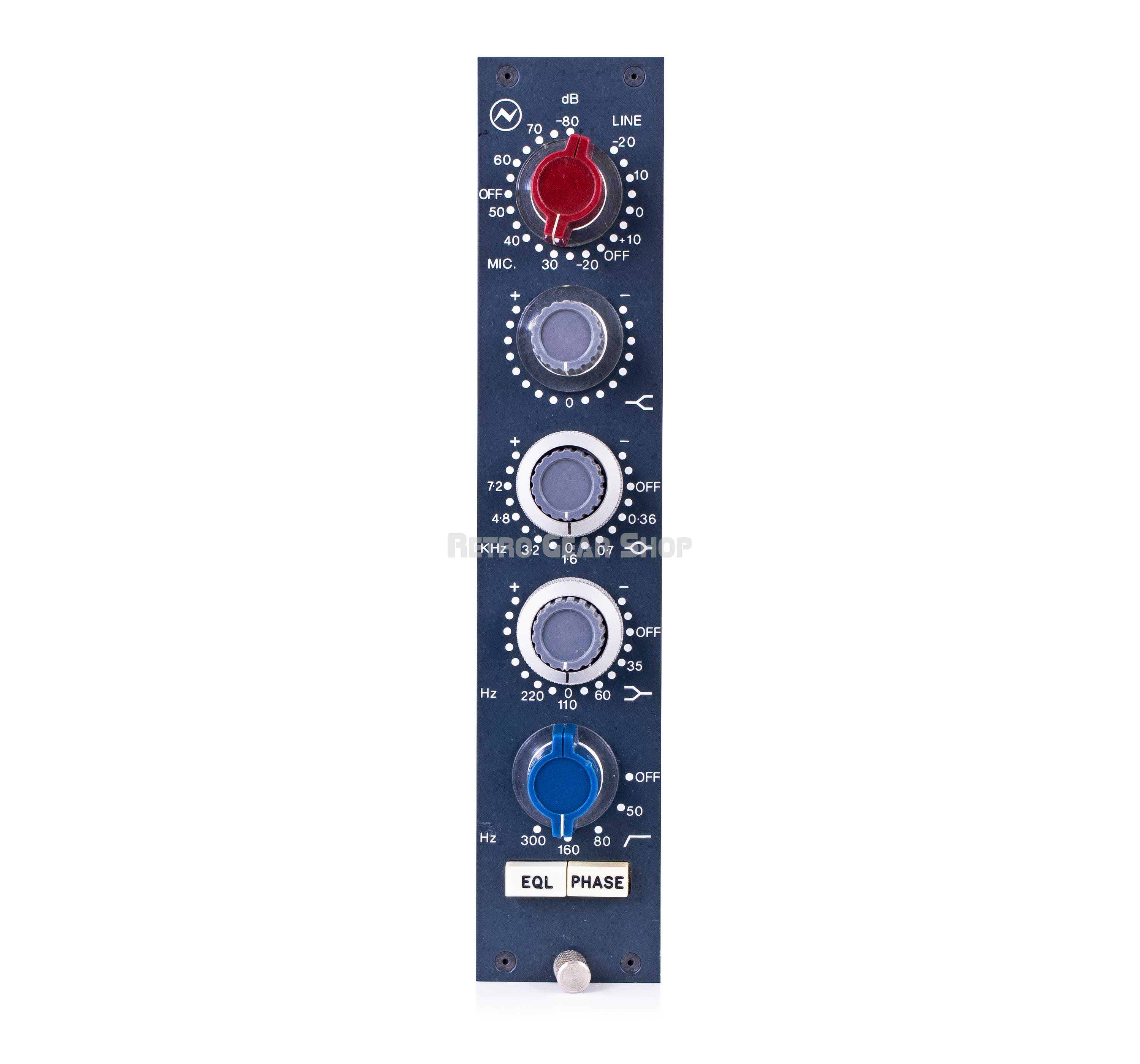 AMS Neve 1073 CV Microphone Preamp/EQ Vertical #2710-7– Retro Gear