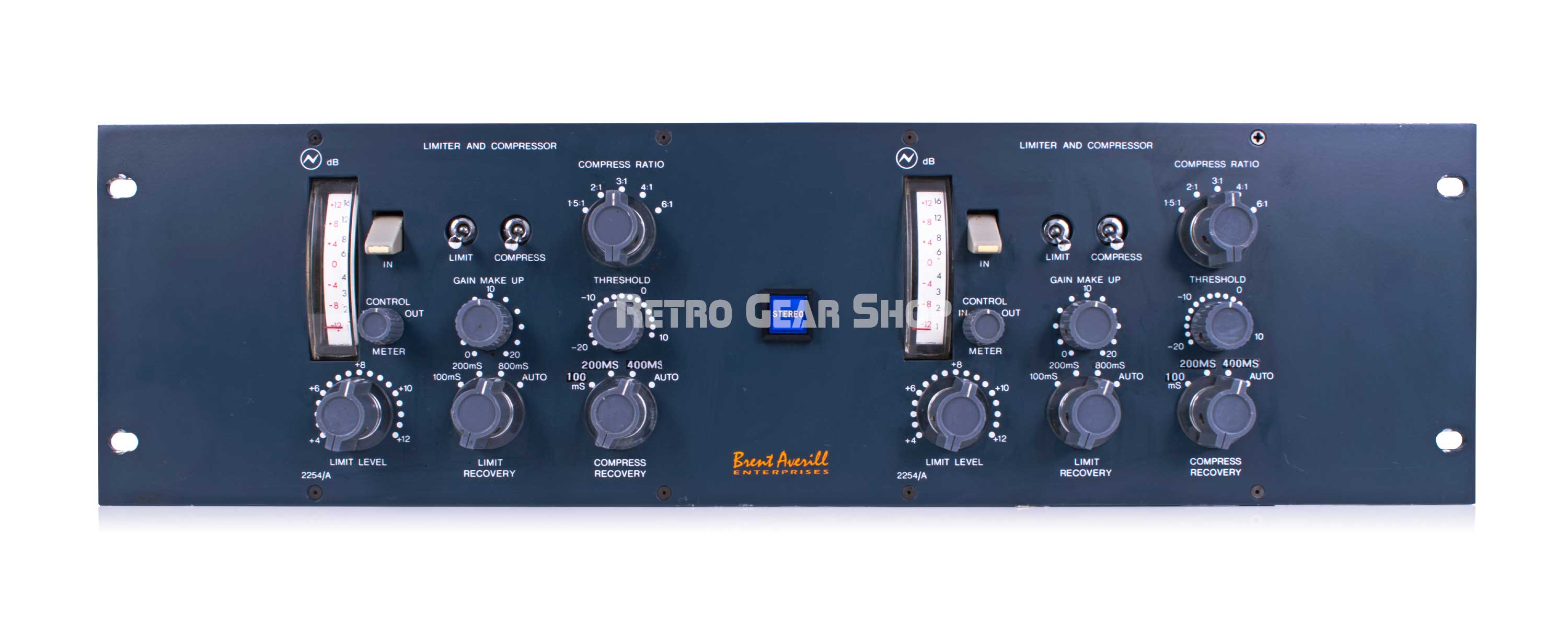 Neve 2254/A Stereo Pair Limiter Compressor Vintage Racked– Retro