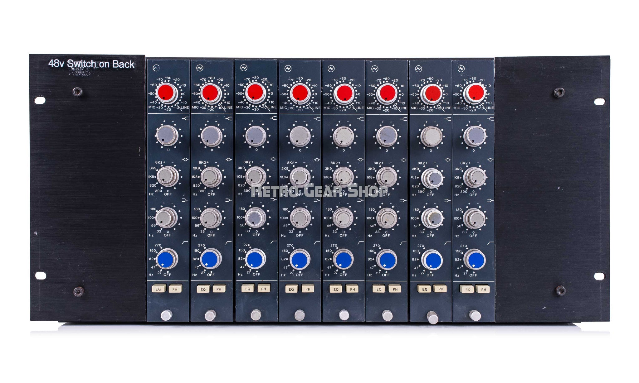 8 Channel Rack Neve 3115 Mic Preamp EQ 8-Channel Rack with PSU Vintage Rare– Retro ...