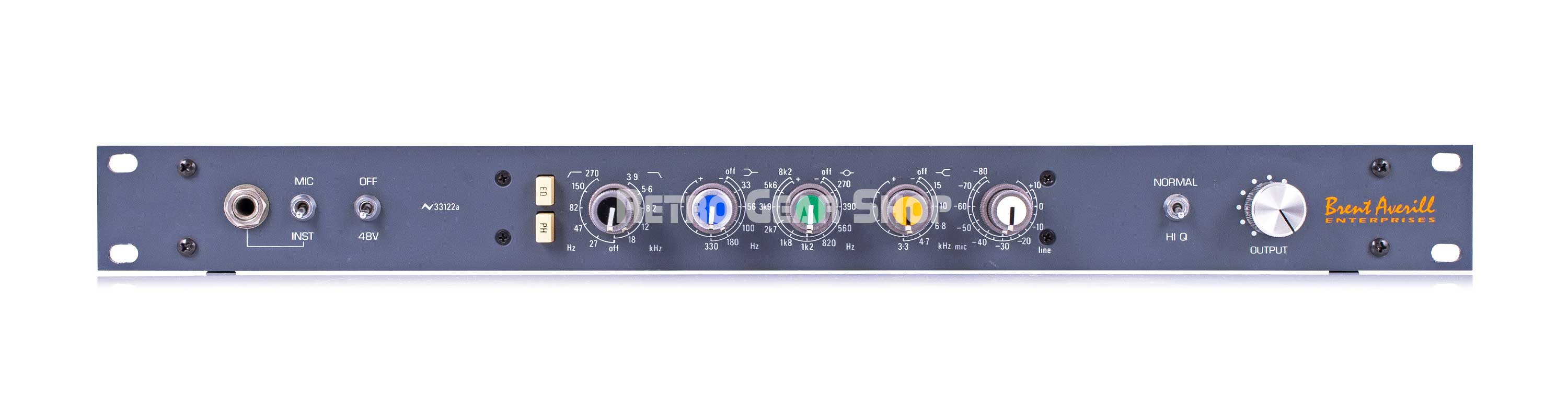 Neve 33122a Microphone Preamp Equalizer Vintage Racked by Brent