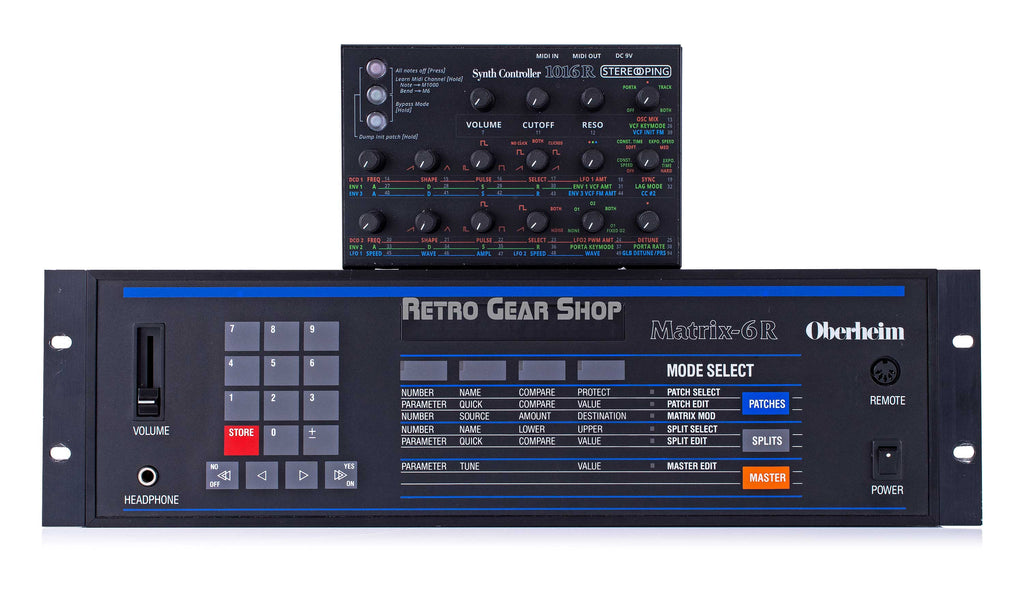 Oberheim Matrix 6R Front