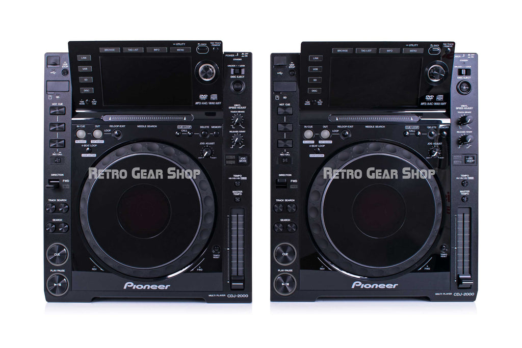 Pioneer CDJ-2000 Pair Top