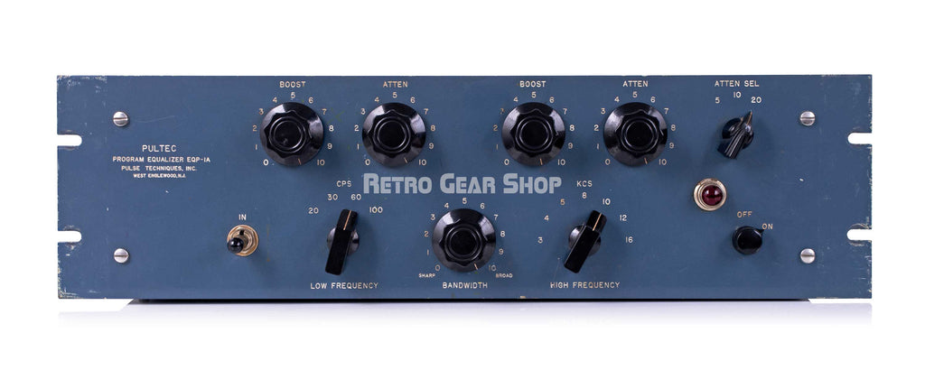 Pulse Techniques Inc Pultec EQP-1A Front