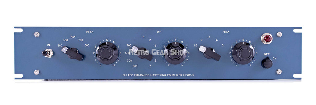 Pultec MEQM-5 Front