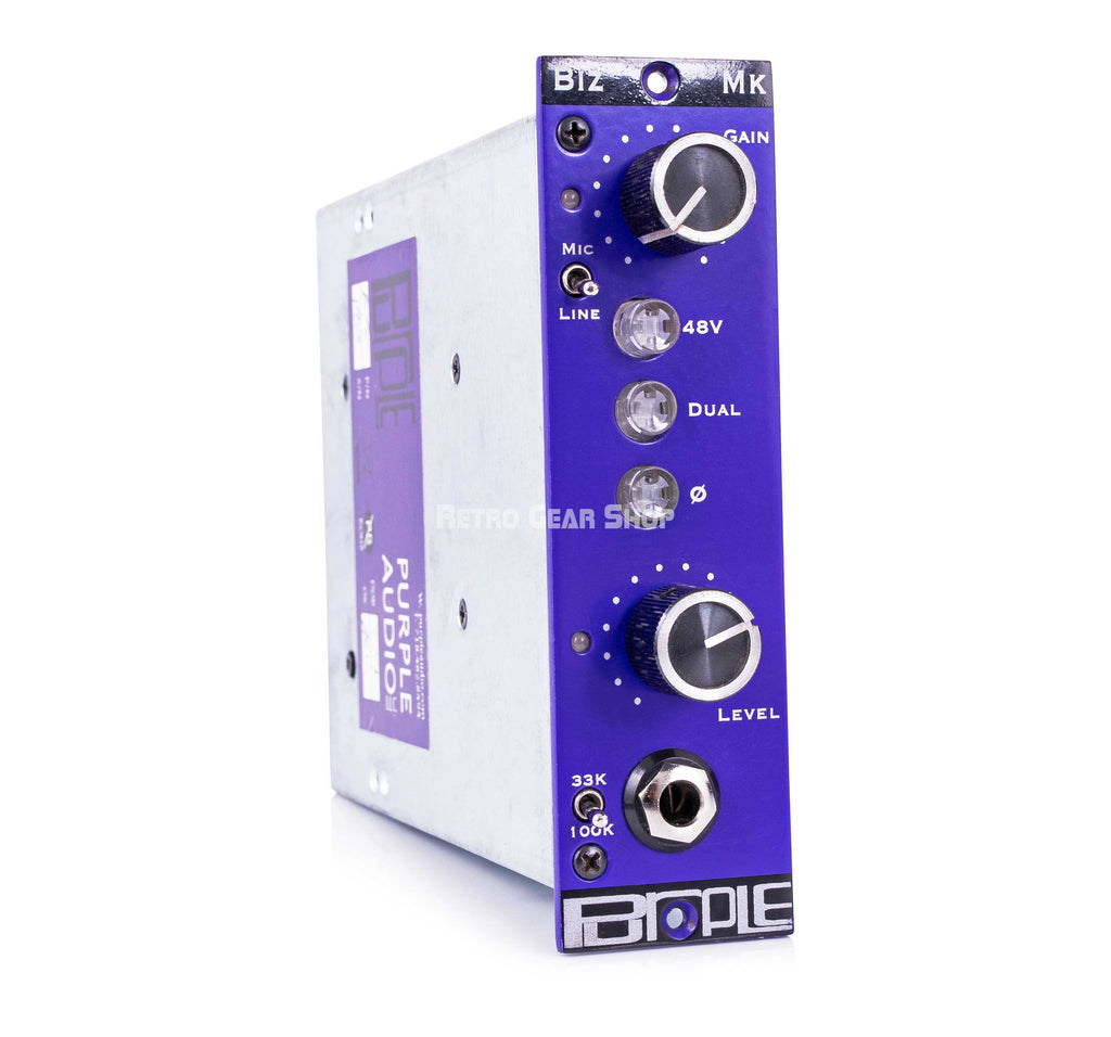 Purple Audio Biz Angle