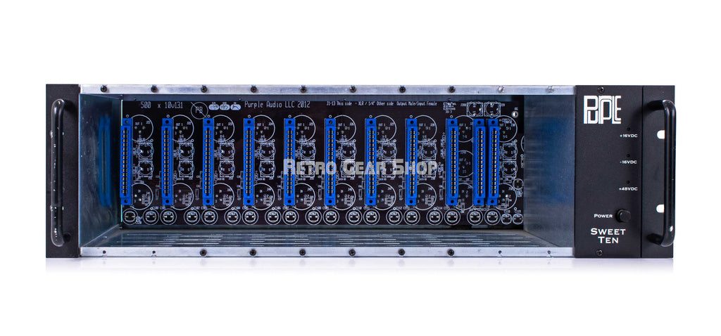Purple Audio Sweet Ten Front