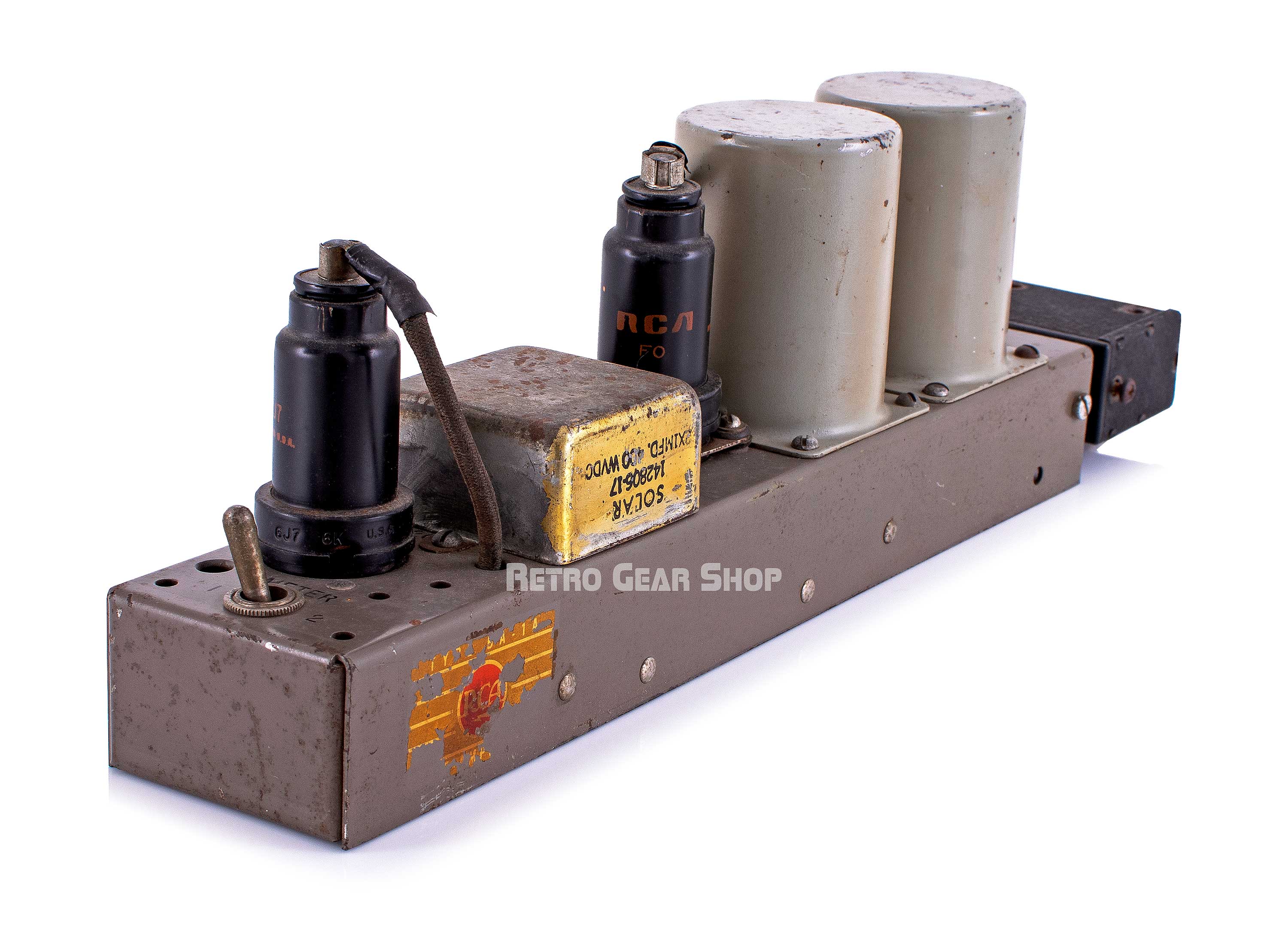 RCA BA-1A BA1A Tube Microphone Mic Preamp Preamplifier Vintage