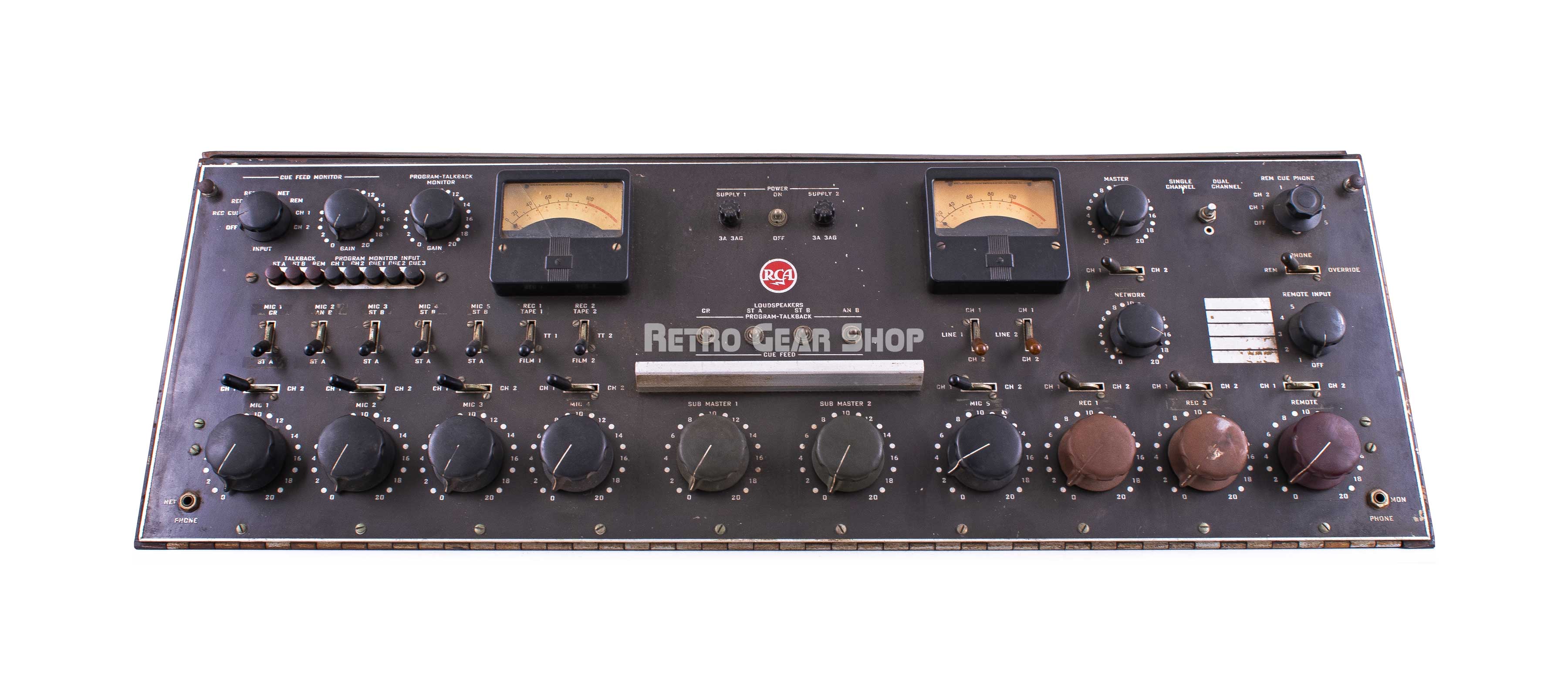 RCA BC-6A Vintage Tube Console Rare Dual Channel Rare– Retro Gear Shop