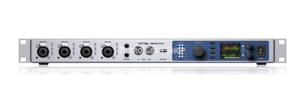 RME Fireface UFX III USB 3.0 Audio Interface Front