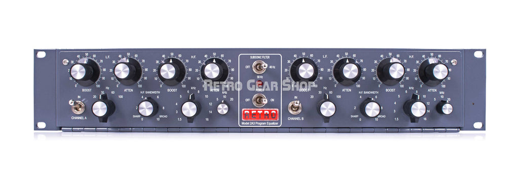 Retro Instruments 2A3 Front