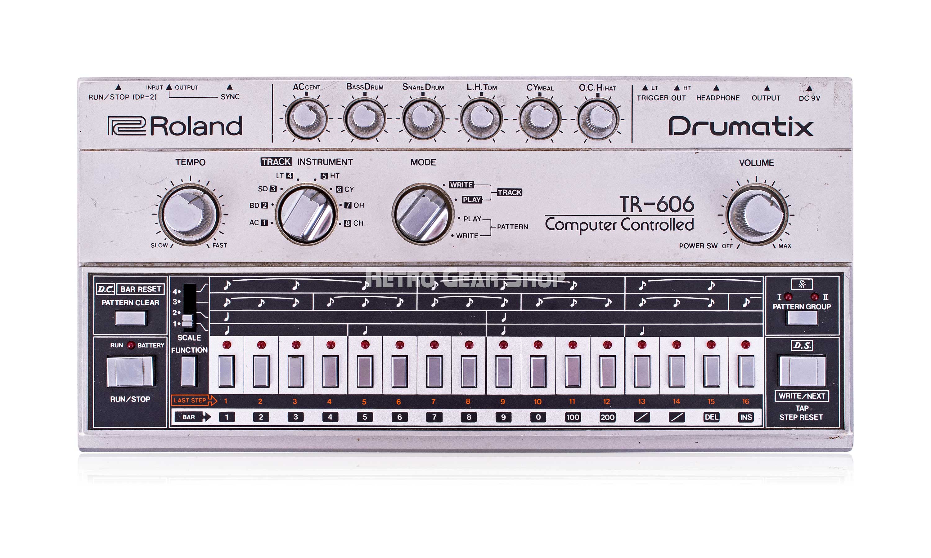 Roland Drumatix TR-606 Rhythm Composer Analog Drum Machine Vintage
