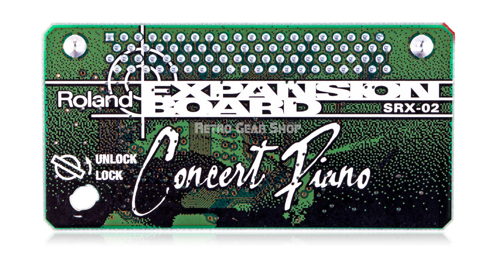 Roland Expansion Board SRX-02 Concert Piano Card Front