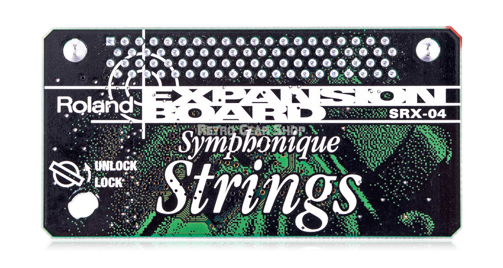 Roland Expansion Board SRX-04 Symphonique Strings Card Front