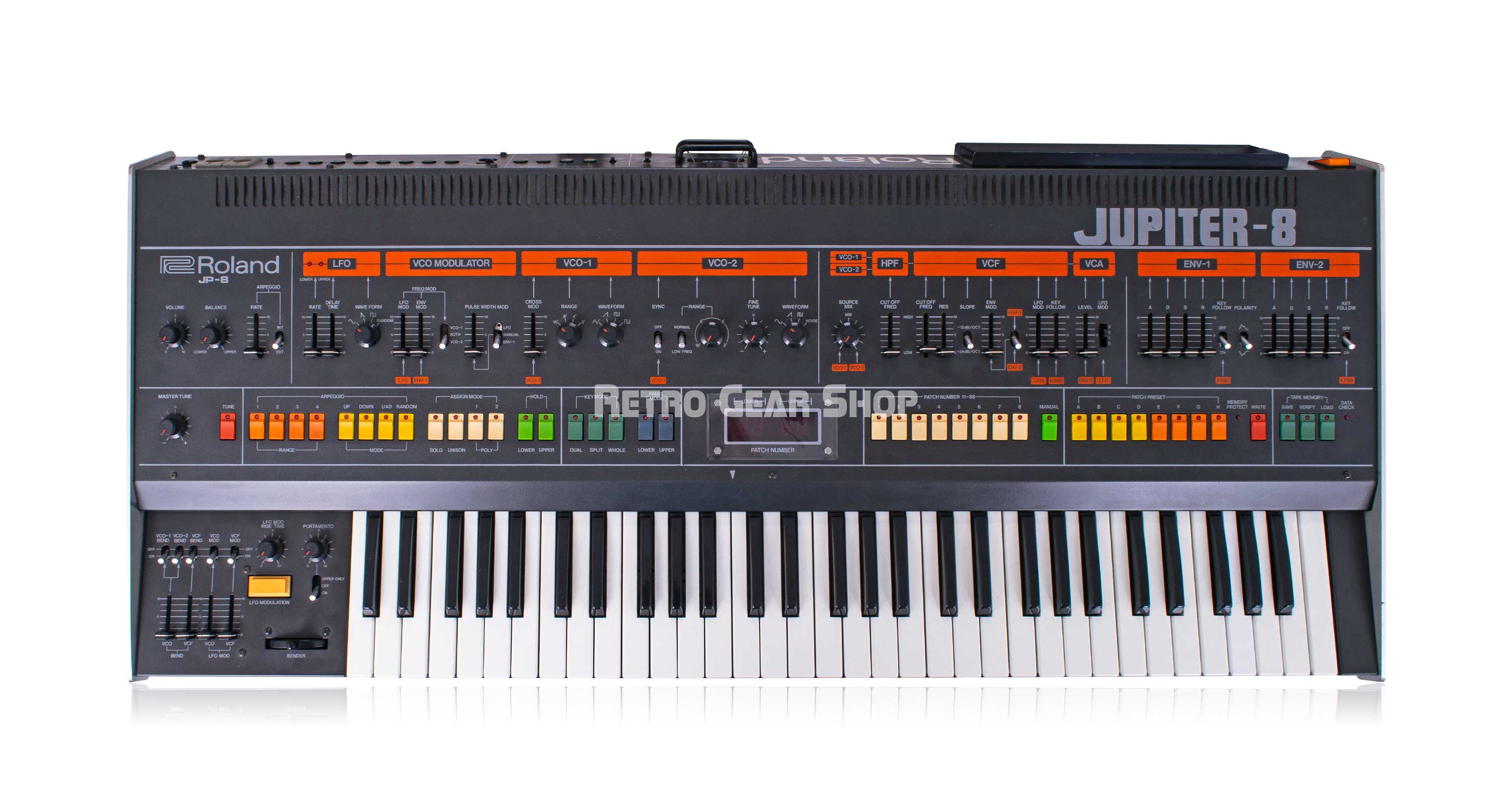 Roland Jupiter 8 8-voice Polyphonic Analog Synthesizer Serviced